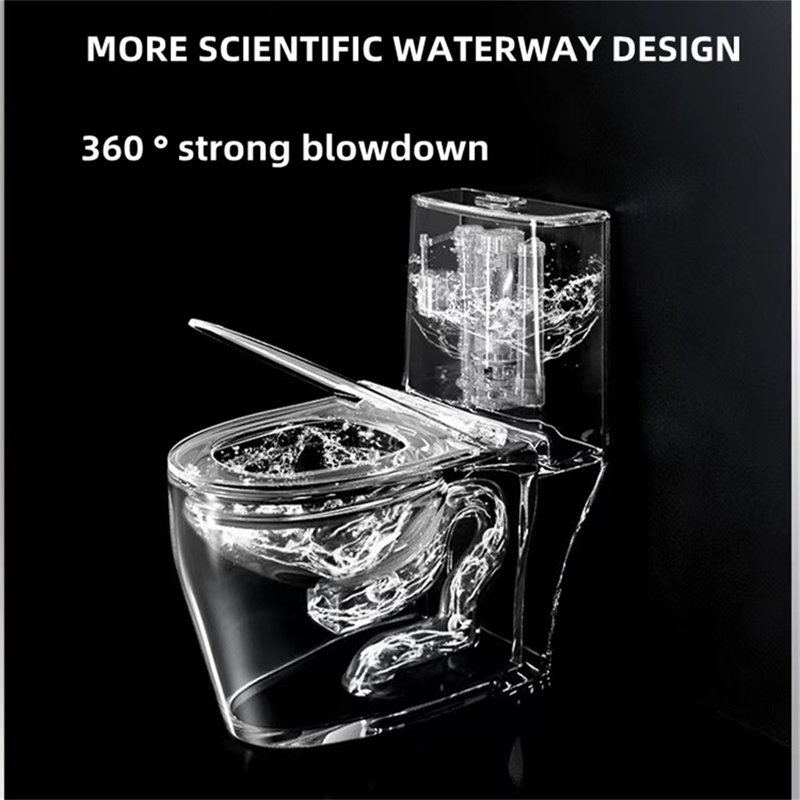 WATERMONY 1.85 Gallons Per Minute GPF Elongated Height One